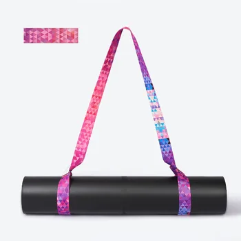 

Yoga Mat Strap Portable Elastic Fixing Gym Exercise Fitness Adjustable Belt Sports Sling Carrying Body Building Universal
