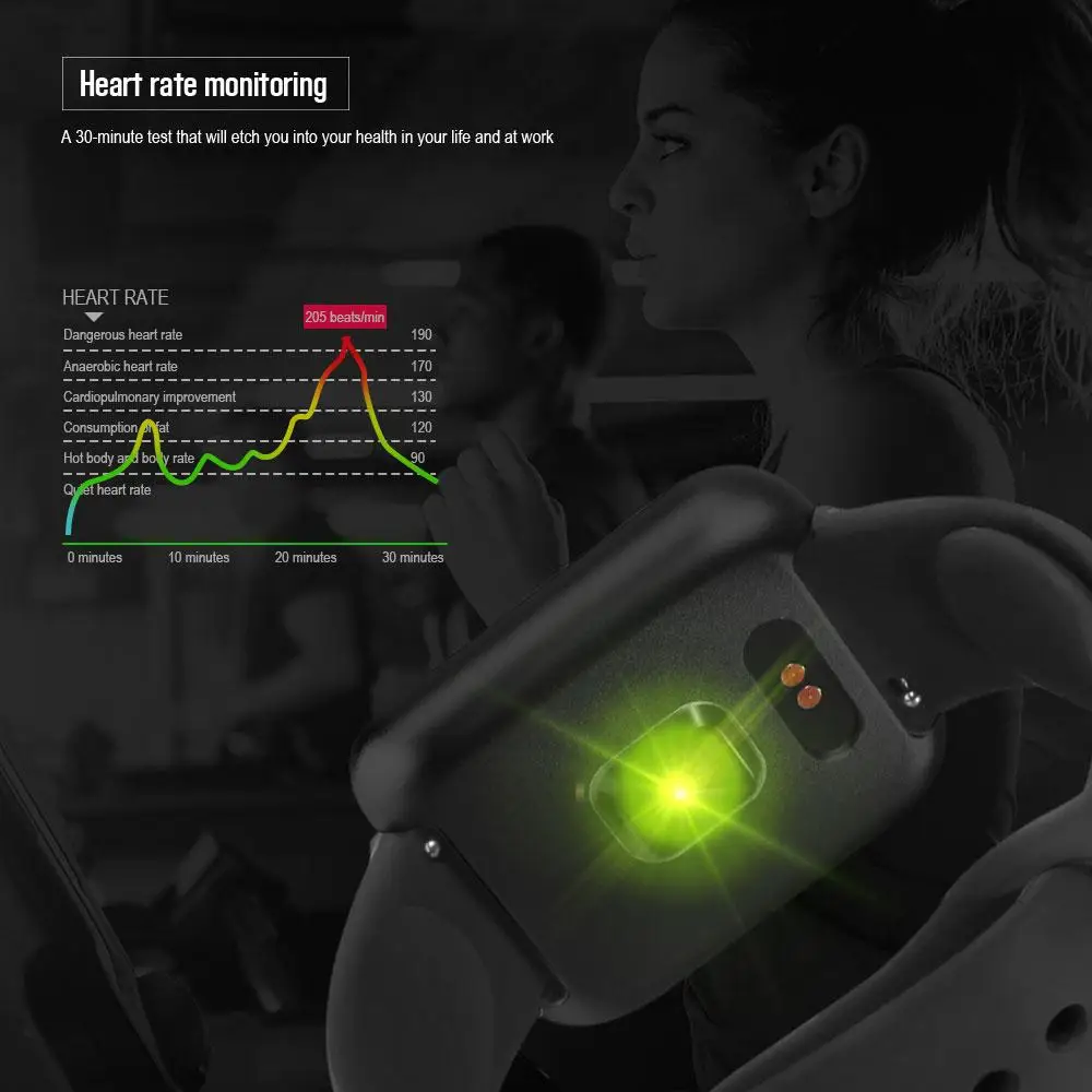 P70 Smart Watch Blood Pressure Measurement Heart Rate Monitor Fitness Tracker Bracelet Women Men Smartwatch for IOS Android