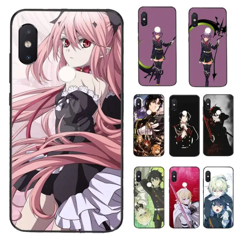 FHNBLJ Seraph of the end мягкий резиновый чехол для телефона Xiaomi Redmi 5 5Plus 6 6A 4X 7 7A 8 8A 9 Note 5A 8Pro 8T