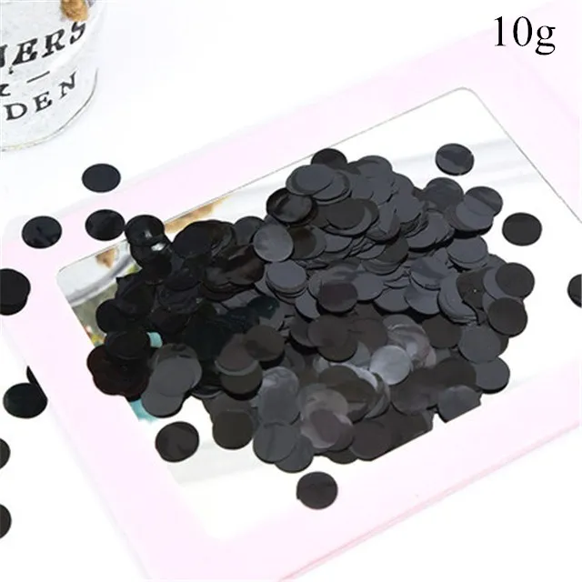 Confetti black 10 шт./лот, 12 дюймов, прозрачные воздушные шары, розовое золото, конфетти из фольги, прозрачные воздушные шары с днем рождения, детский душ, украшение для свадебной вечеринки - Цвет: Confetti black