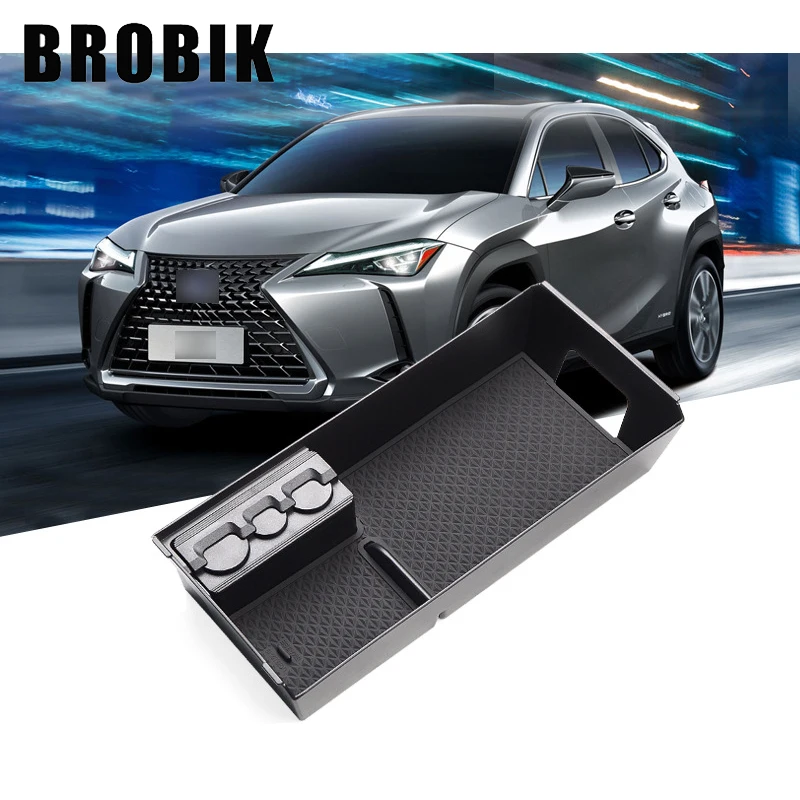 Scatola Portaoggetti Per Braccioli Brobik Per Lexus Ux 200 250H 2019 2020 Organizer Per Interni Vassoio Portaoggetti Per Console Centrale