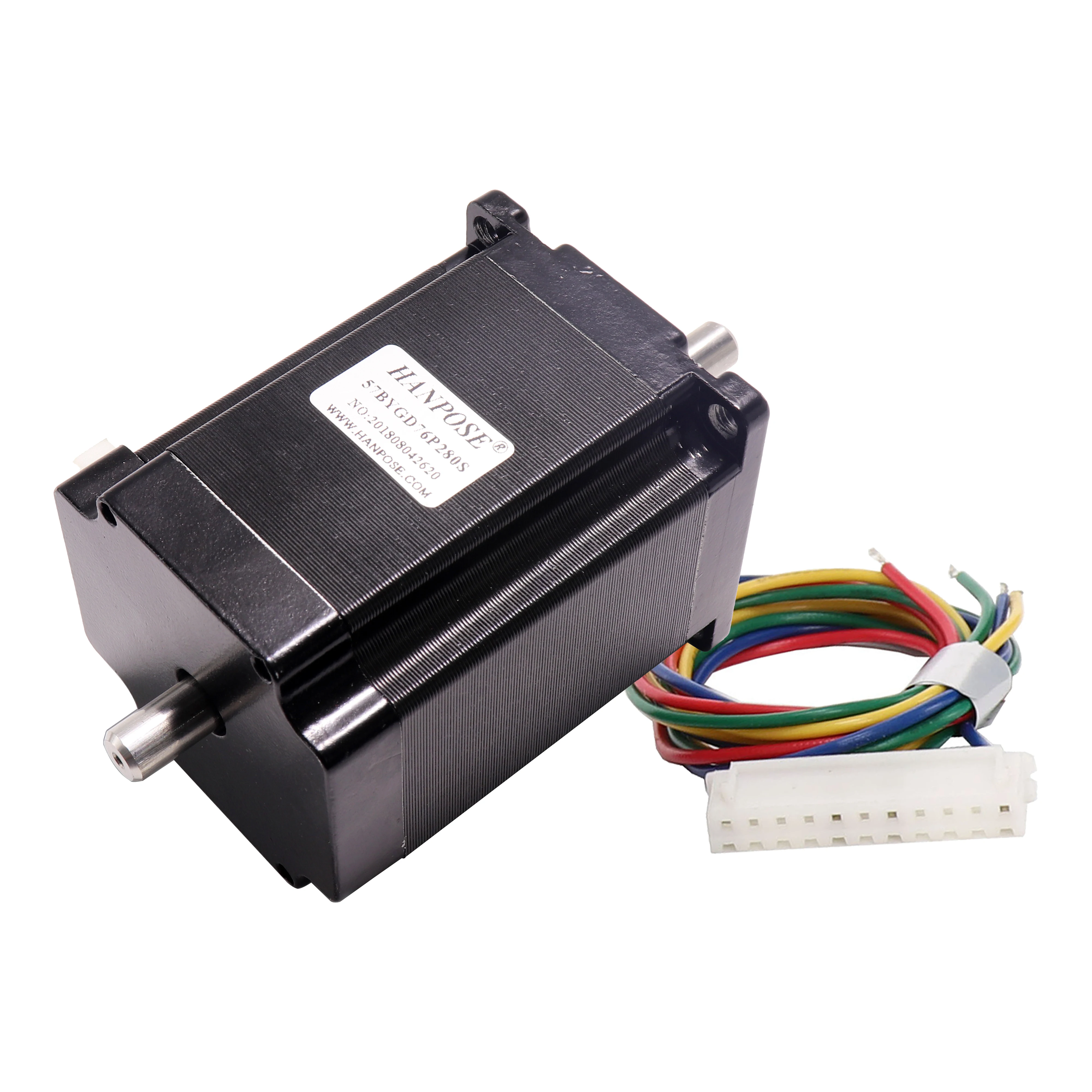 NEMA23 для 3D принтер 100 шт. шаговые двигатели 23hs7628s 2.8a 189N. См 4-вывод двойной вал шагового двигателя Nema23 57 мотор