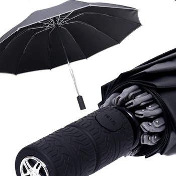 

Automatic Reverse Parasol Men Folding Umbrella Big Women Travel Sun Car Umbrellas Windproof Business 10K Parapluie For Male Gift