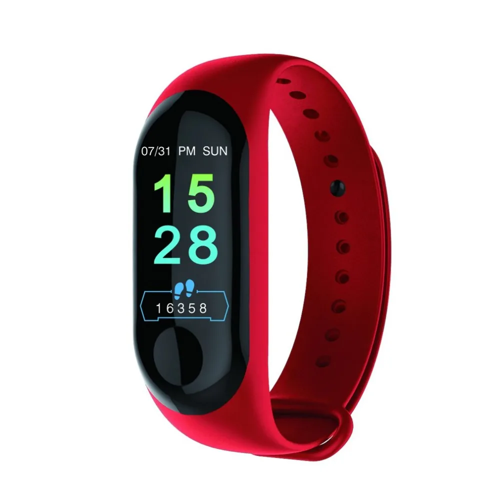 Smart Bracelet Heart Rate Monitor Waterproof Fitness Tracker Bluetooth Watch Band For Android IOS women men Wristband