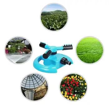 

360 Degree Automatic Garden Sprinklers Watering Grass Lawn Rotary Nozzle Rotating Water Sprinkler System Garden Supplies