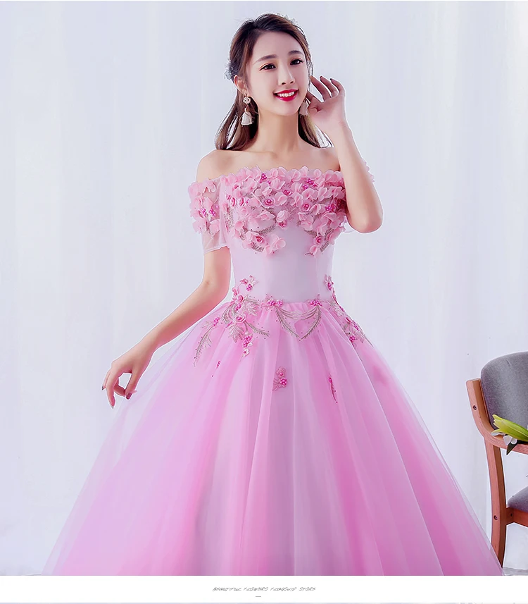 Роскошные кружевные вечерние платья с открытыми плечами Vestidos 15 Anos винтажные пышные платья с аппликацией Бальные платья