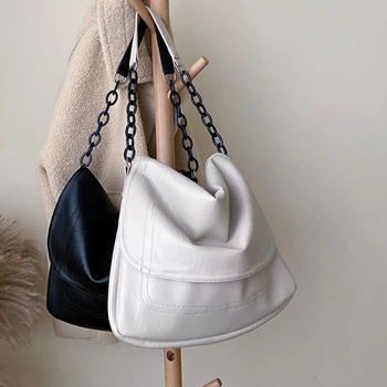 

NEW-Women's Leather Handbag Fashion Large Capacity Shoulder Bag All-Match