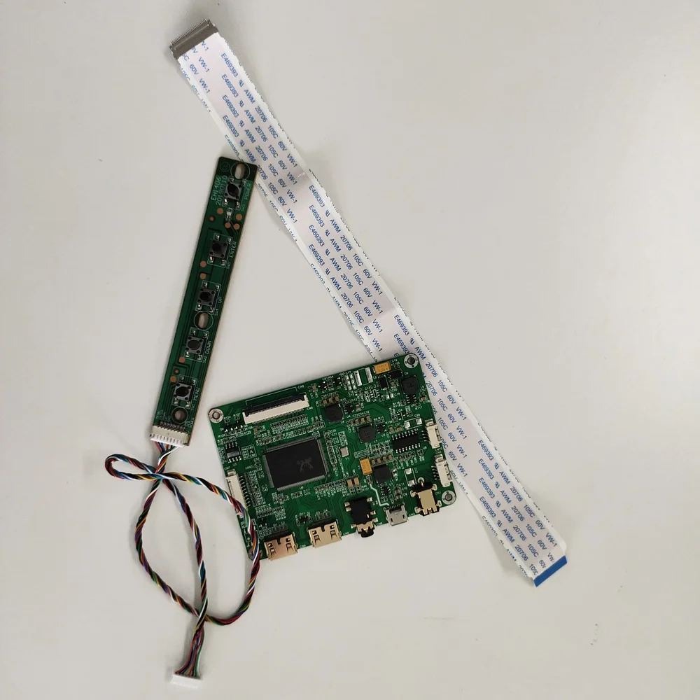 

Комплект для B140HAN01 монитор 2 HDMI совместимых с ЖК-дисплей EDP Дисплей экран микро Панель светодиодный мини-контроллер доска 1920x1080