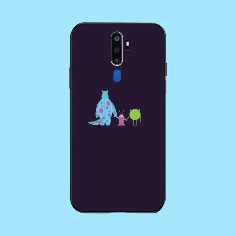 PENGHUWAN Cartoon Toy Story Sulley Mike Luxury Unique Design Phone Cover For Oppo A5 A9 2020 Reno Z Realme5Pro R11 case PENGHUWAN Cartoon Toy Story Sulley Mike Luxury Unique Design Phone Cover For Oppo A5 A9 2020 Reno Z Realme5Pro R11 case