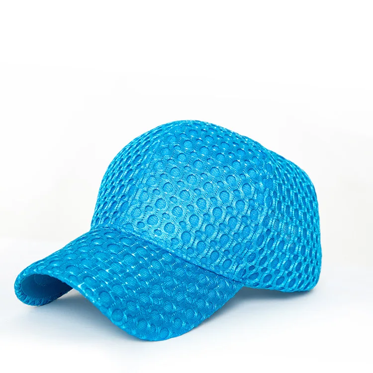 

2019 Autumn Summer New Style Adult Hollow out Mesh Baseball Cap Breathable Solid Color Hat Versitile Fashion Topee Women's
