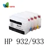 Hp-cartucho de tinta rellenable para impresora Hp cartucho de tinta rellenable, con chips permanentes, 932, 933, 6100, 6600, 6700, 7110 ► Foto 1/6