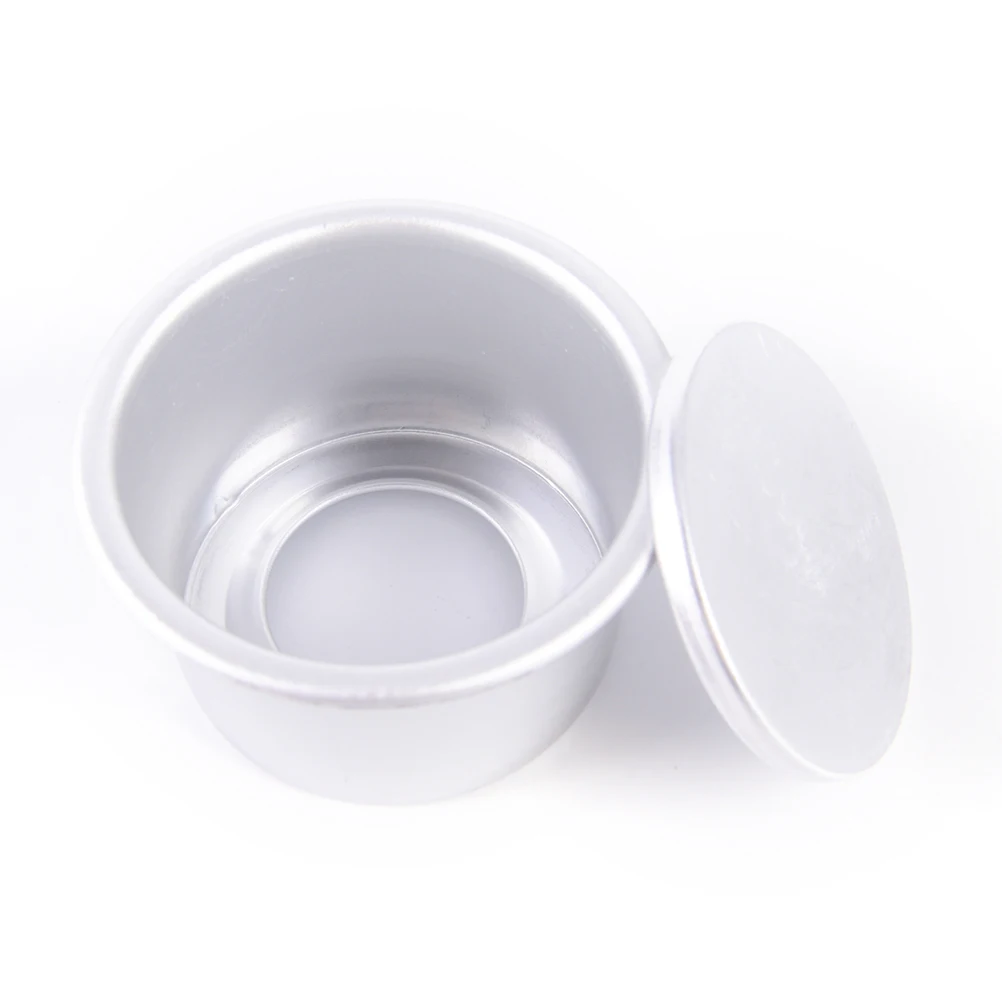 1pc Practical Aluminum Alloy Die Round 2 Inch Cake Mold Cake Tool Baking Tool Baking Mould Pan Pattern Bakeware Tool cozinha