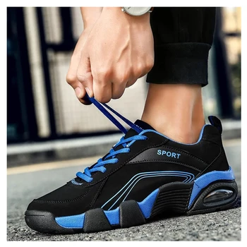 

2019 Brand Men's Shoes Outdoor Flat Shoes Men Comfortable Handmade Casual Shoes Outdoors Sneakers Running Shoes Big Size 38-45