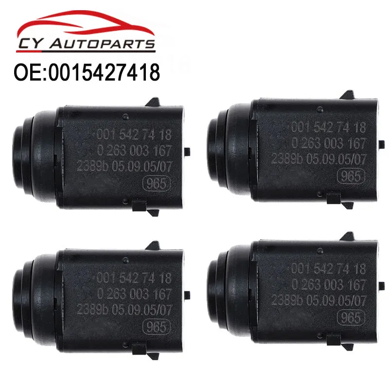 Датчик парковки 4 шт. PDC для Mercedes C E S ML W171 W203 W209 W210 W219 W230 W251 W639 W164 0015427418 A0015427418 |