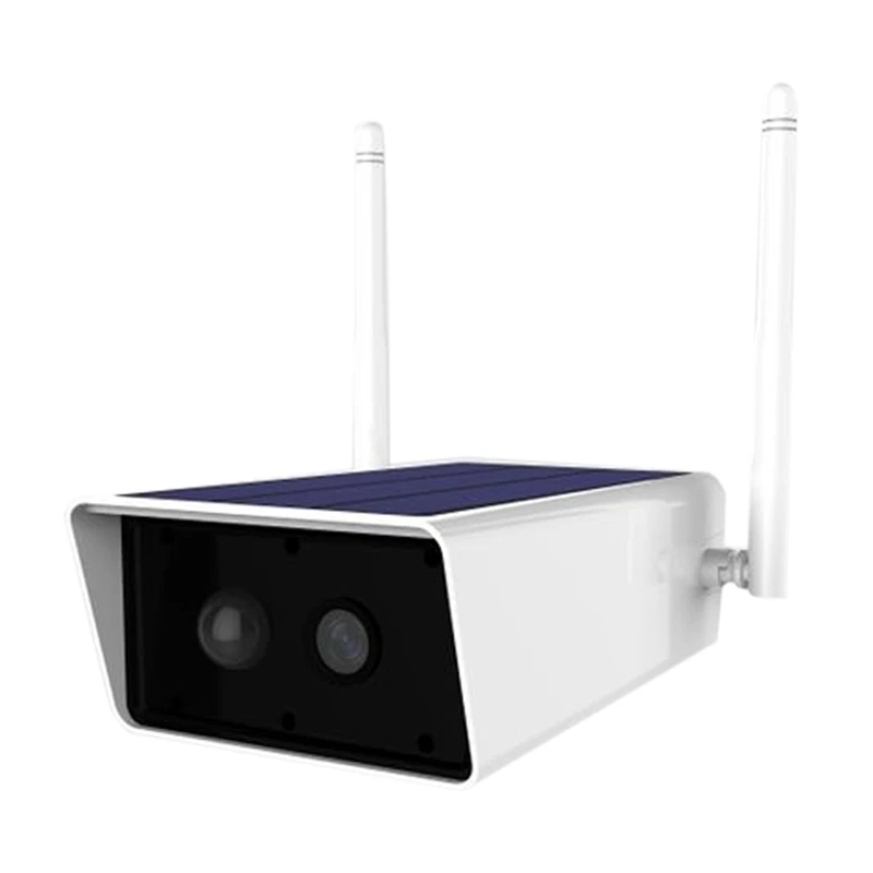 

Dual Antenna Wifi Solar Cell Camera Hd Wireless Network Outdoor Mobile Phone Remote Monitor
