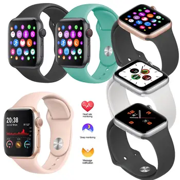 

Men Women Bluetooth Smart Watch Heart Rate Monitor Messages Reminder Music Control for Android iPhone 11Pro Max 11 XR XS X