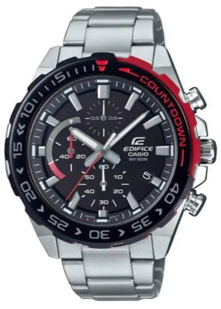 30ost- Casio Edifice EFR-566DB-1AV наручные часы кварцевые мужские с хронографом из нержавеющей