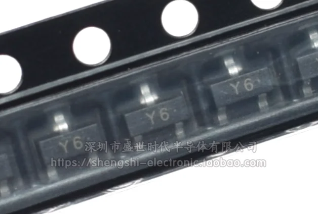 Mxy 20Pcs Bzx84C18 Sot23 Bzx84-C18 Sot-23 Regolatore 18V Y6 Diodo Zener Y6