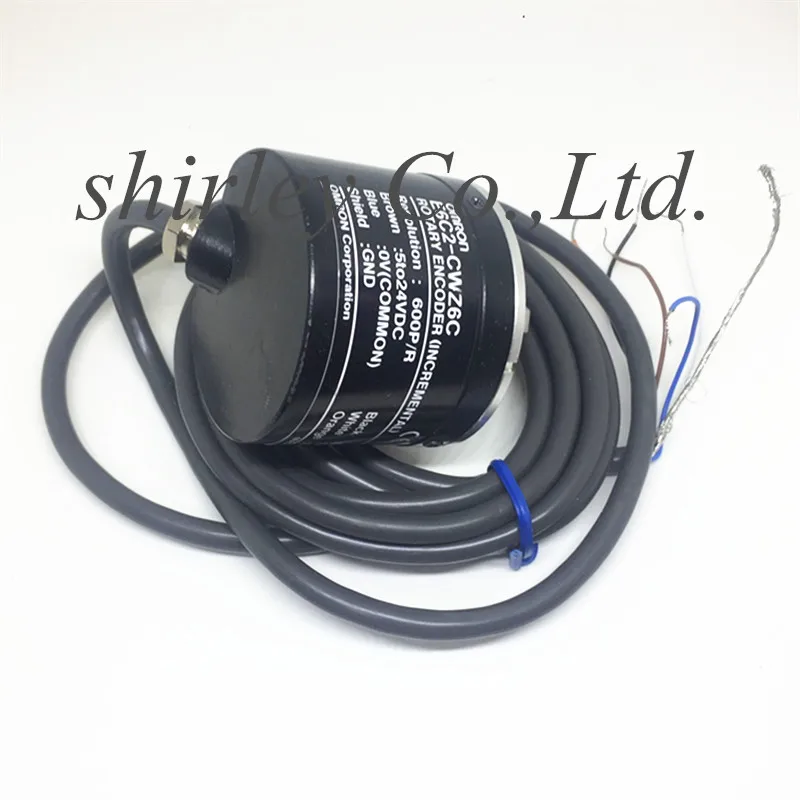 Поворотный энкодер E6C2-CWZ6C E6C2 CWZ6C 20PR/60 P/R 1200 P/R 1500/1800/2048/2500/3000 P/R 3600/5000 P/R 2M импульсов 5 24VDC