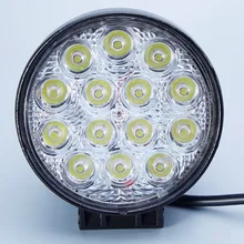 4-дюймовый 12 V/24 V 42 Вт светодиодный рабочий осветитель/грузовой осветитель/контрольная лампа/трактор лампа