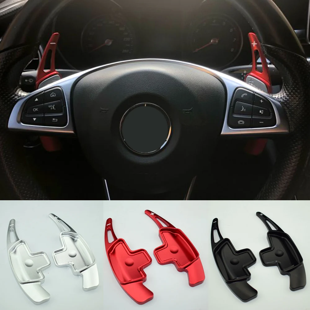 Для Mercedes Benz A B M Class W176 W246 GLK SLK CLA GLA автомобильный удлинитель рулевого колеса