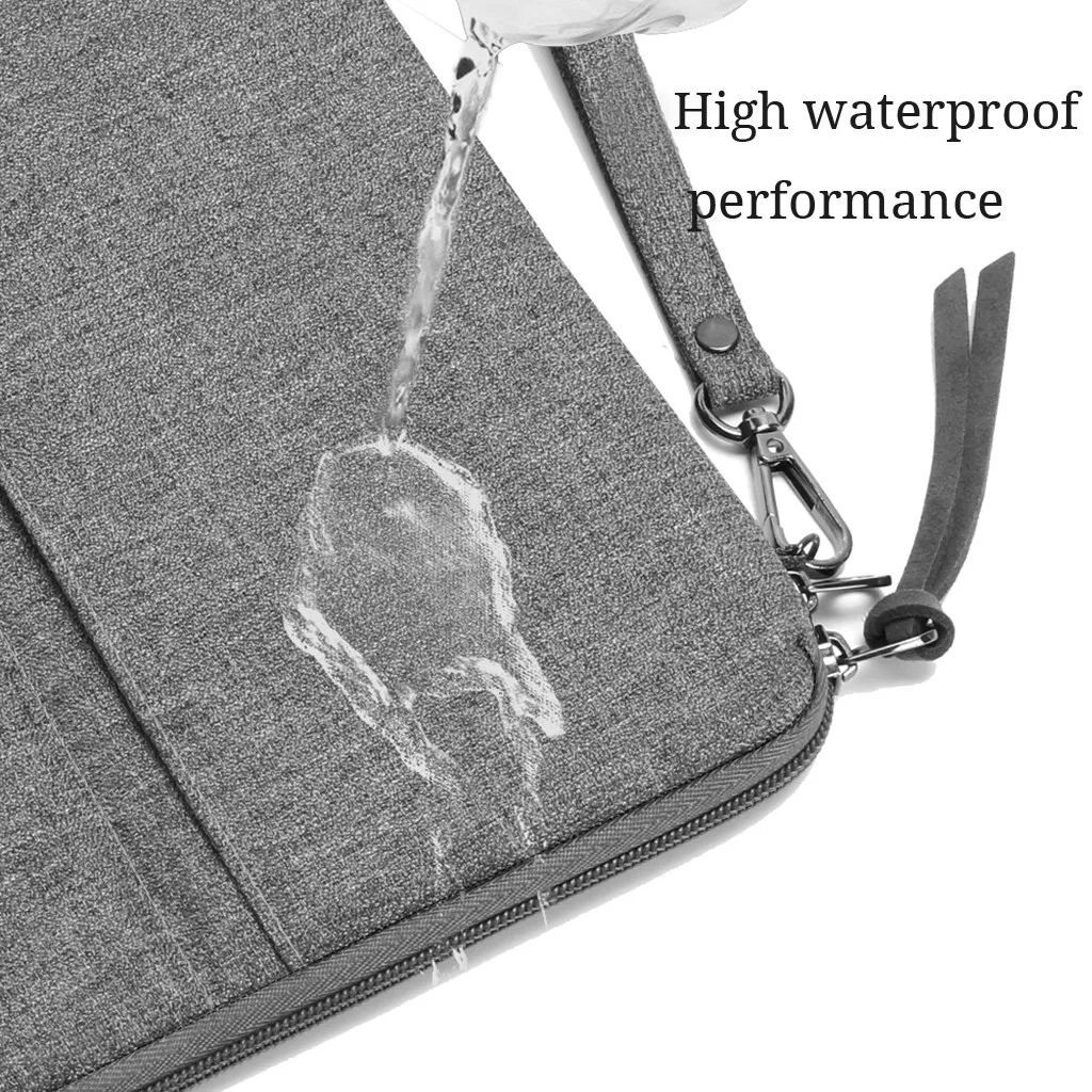 Flat leather case/sleeve