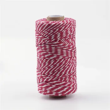 

10Rolls 100yards/roll Cotton Cords Twisted Thread Macrame Artisan String for Jewelry Making DIY Gift Packing Decoration 1.5~2mm