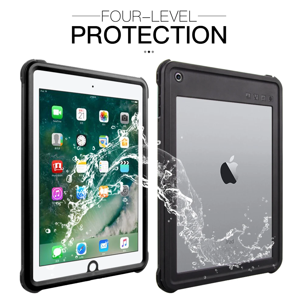 Для iPad 10 2 7-й 2019 водонепроницаемый чехол противоударный для планшета 8 2020 с