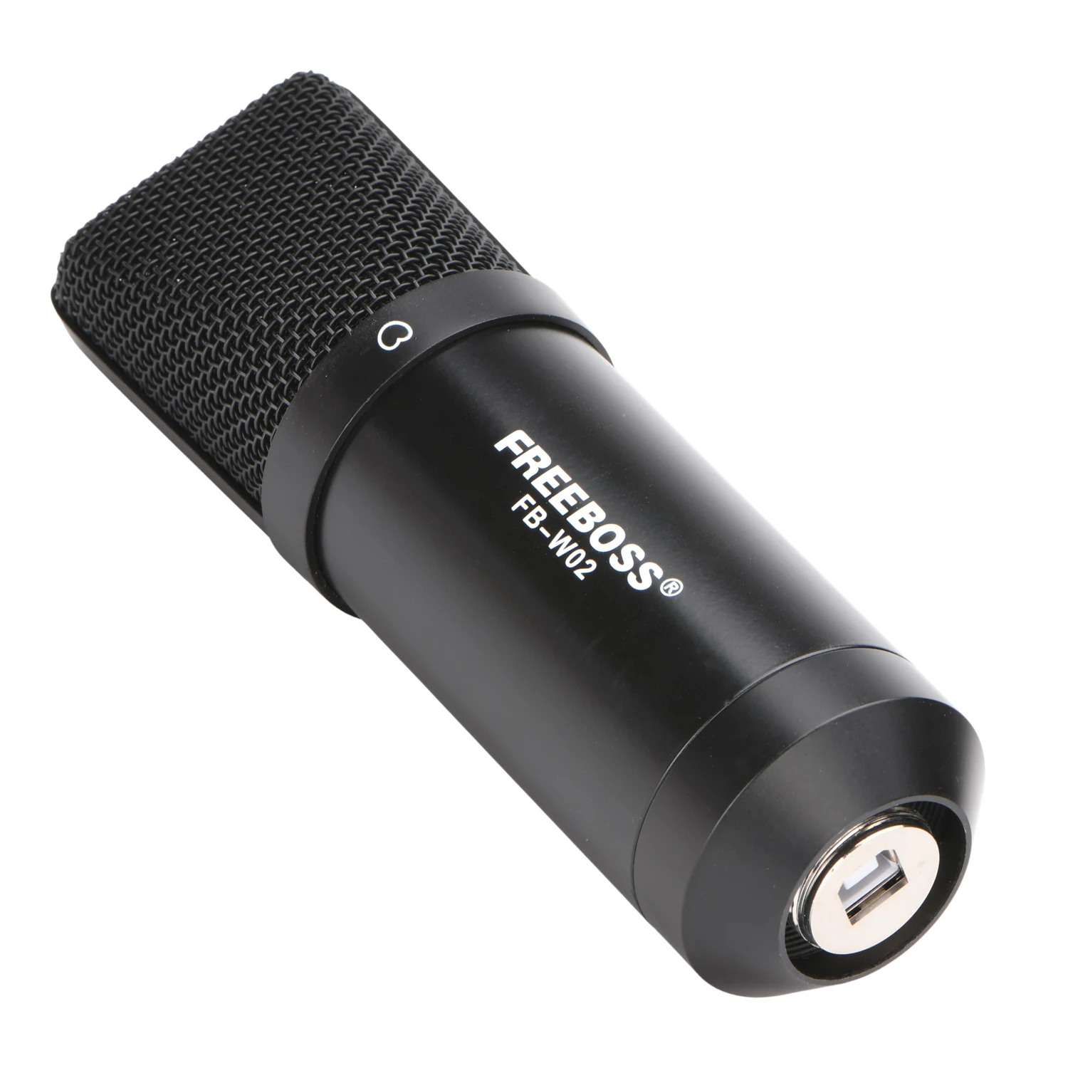 FREEBOSS FB W02 профессиональный проводной конденсаторный микрофон для записи USB