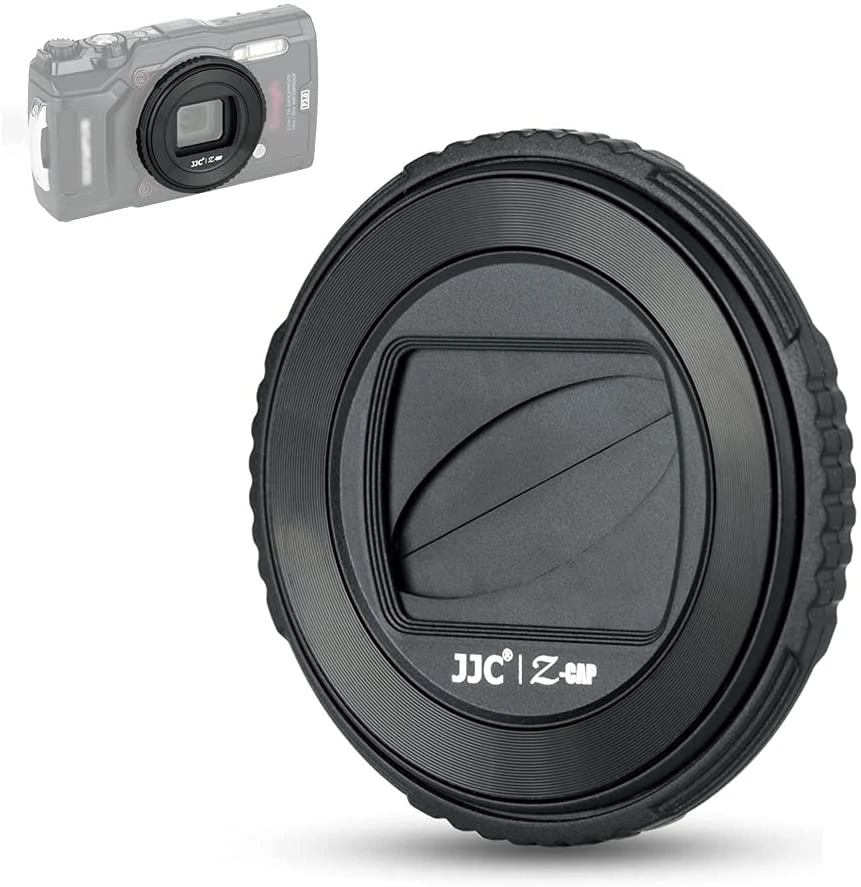 JJC Camera Auto Lens Cap Holder for Olympus tg6 tg5 tg4 tg3 tg2 tg1 TG 6 TG 5 Replaces LB T01 Lens Protector Accessories|Len Caps| - AliExpress