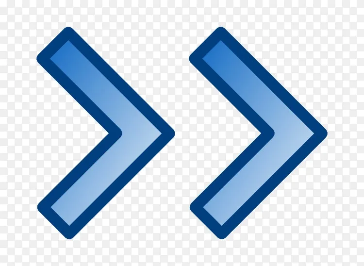 绿色箭头剪贴画-双向