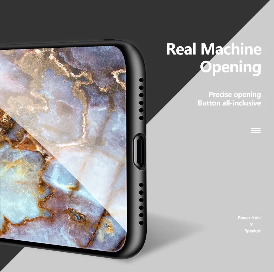 ДЛЯ vivo Y3 противоударный Закаленное Стекло Крышка для vivo Y71 Y83 Мягкий край телефона чехол для vivo Y93 Y97 задняя защита Твердые чехлы