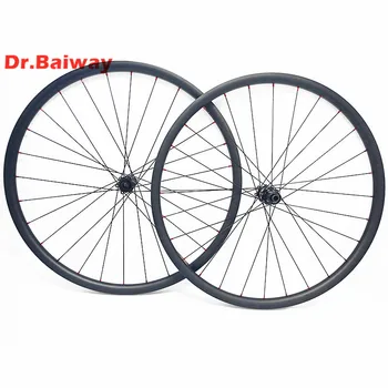 

mtb rim 650B carbon wheelset 30mm*25mm Tubeless carbon disc brake mtb wheelset boost DT350 straight pull spoke 110*15 148*12
