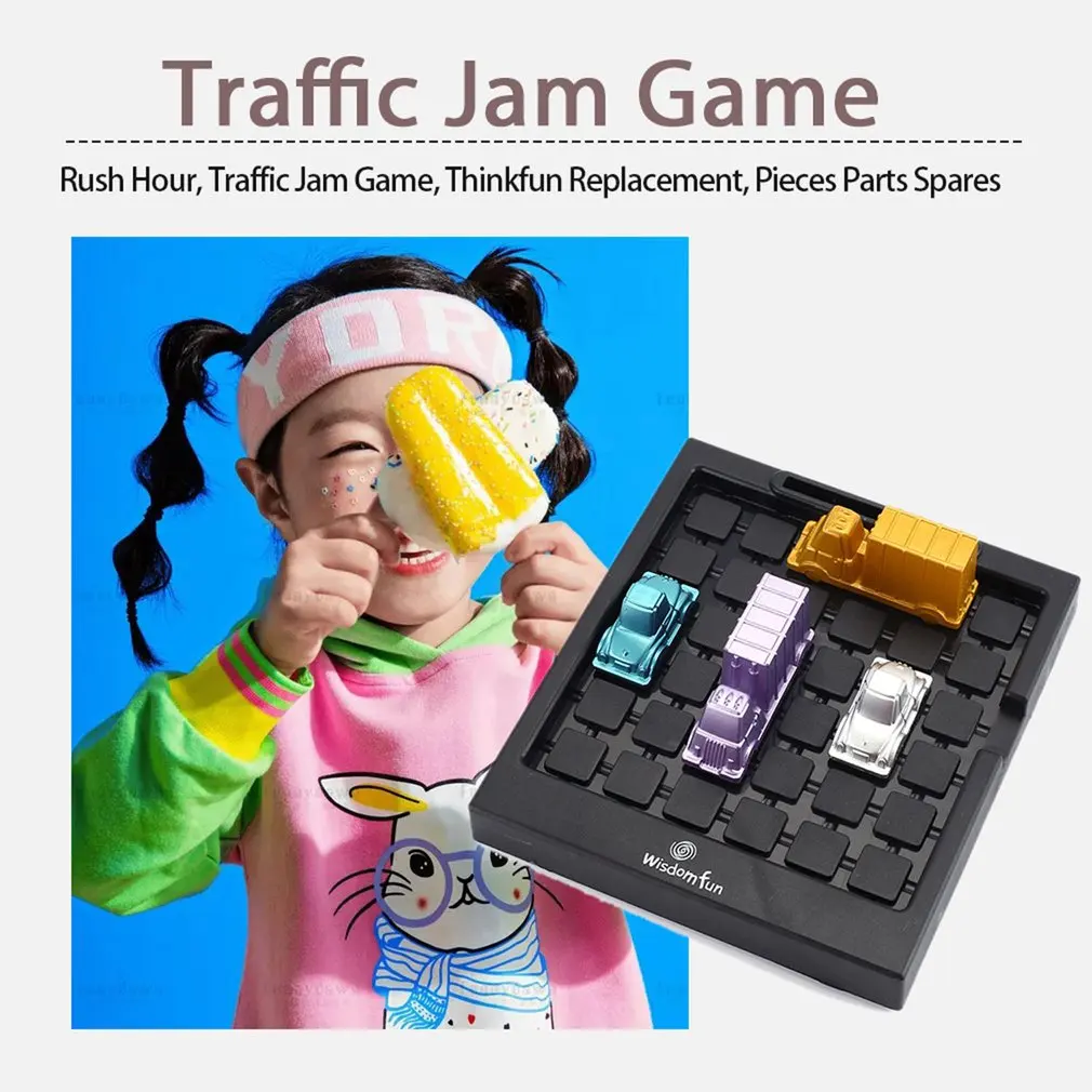 Забавный час пик движение Джем игра Thinkfun запасные части запчасти логическая игра детская игрушка занятый час игра