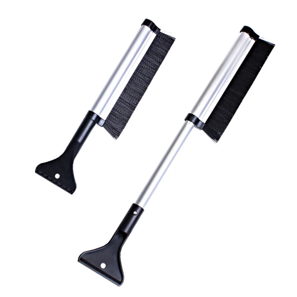 

1pcs Portable Snow Ice Scraper Extendable Telescoping Snow Brush Shovel Ice Scraper for Car Motorcycle Truck