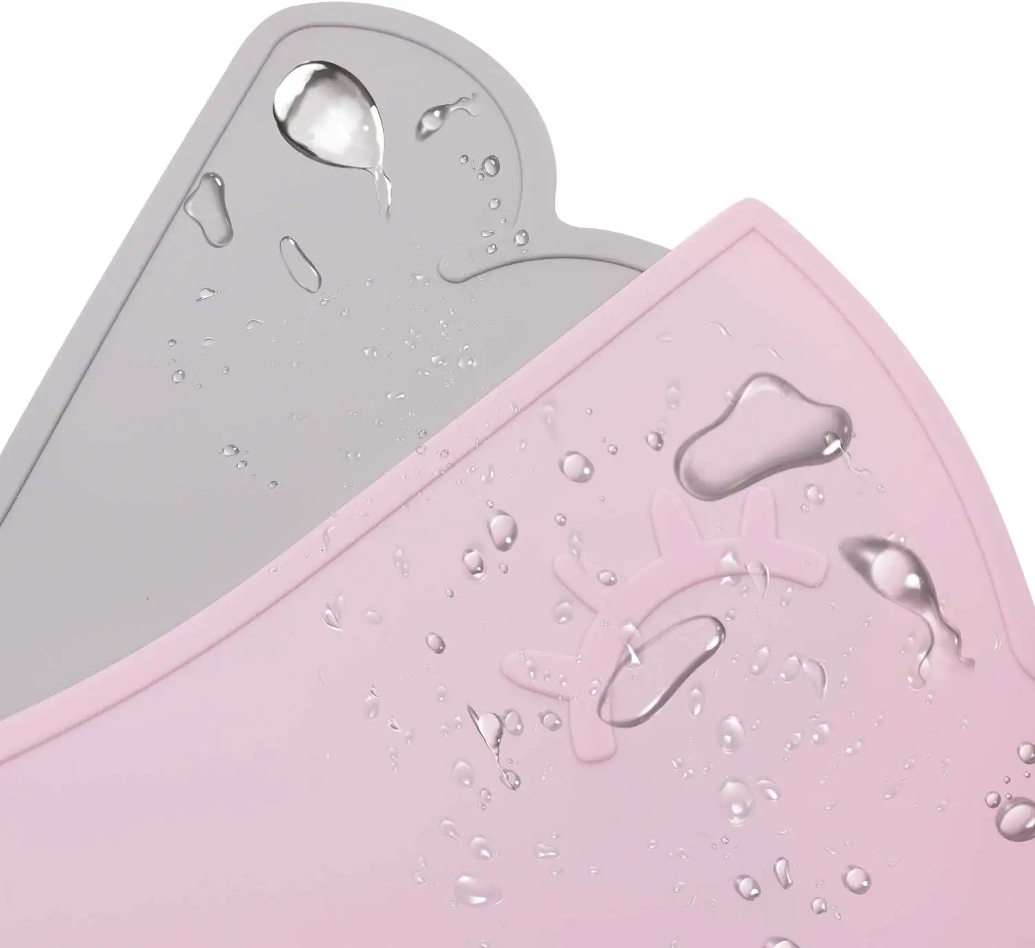 Table Washers Clouds Silicone Table Mats For Baby Toddle Safety Feeding Non-slip Home Waterproof Mobile Kitchen Tableware Pad