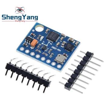 

TZT GY-87 10DOF Module MPU6050 HMC5883L BMP180 GY87 Sensor Module GY87 For Arduino