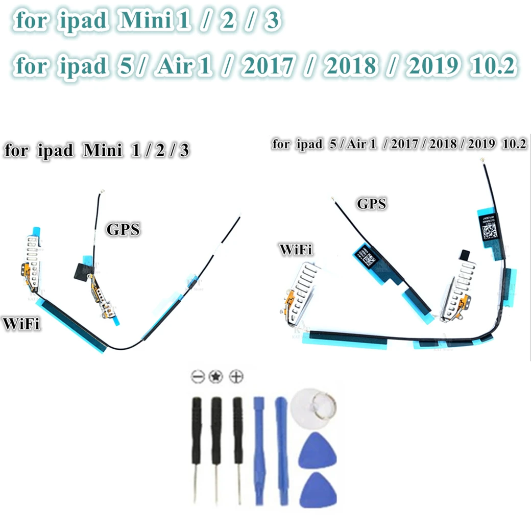 1 шт. WiFi GPS беспроводной сигнал антенна разъем гибкий кабель для iPad 5 Air 9 7 2017 2018 10 2