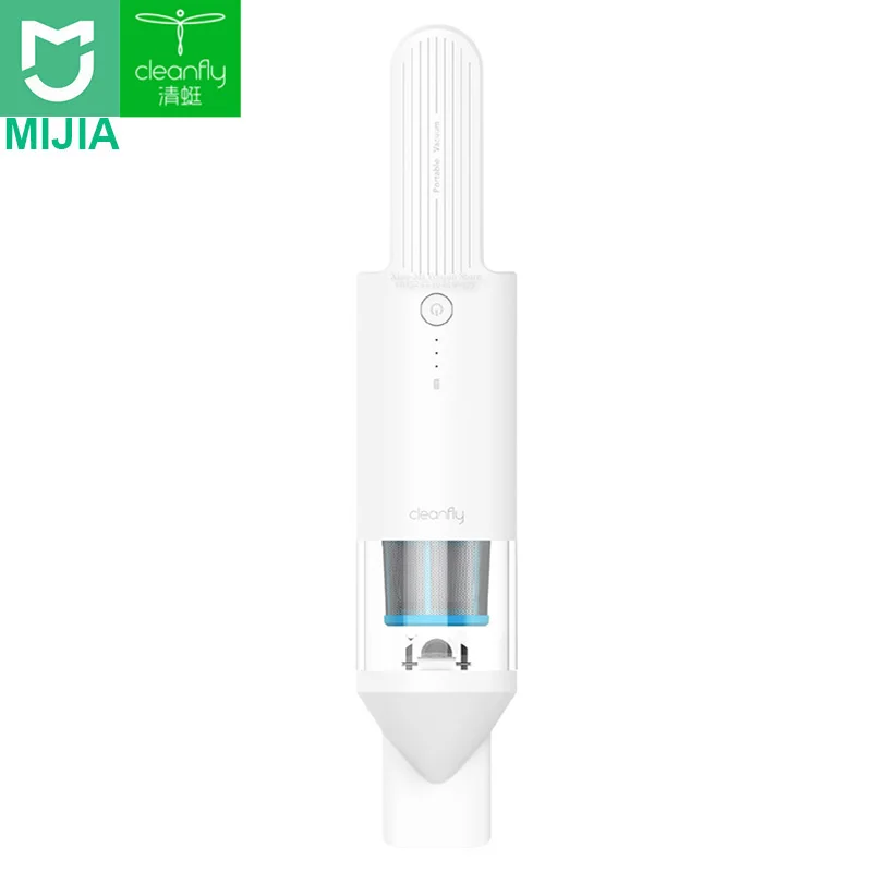 Xiaomi Mijia Cleanfly Портативный Ручной пылесос 2 для дома беспроводной мини пылеуловитель сильный Циклон всасывания