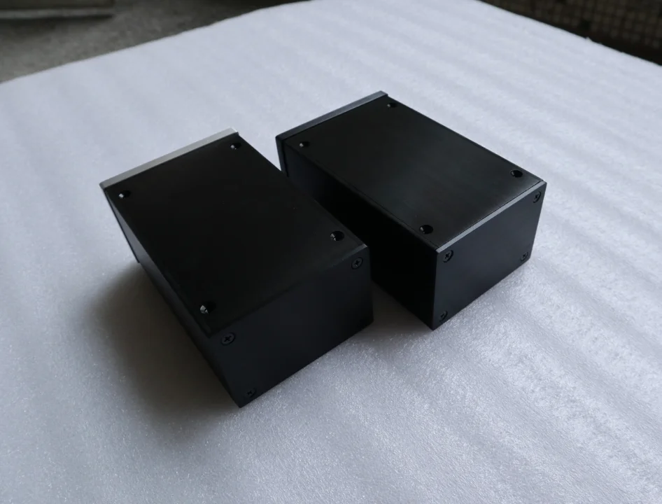 Full aluminum HIFI audio PSU chassis 1070 amplifier enclosure mini desktop box dac case