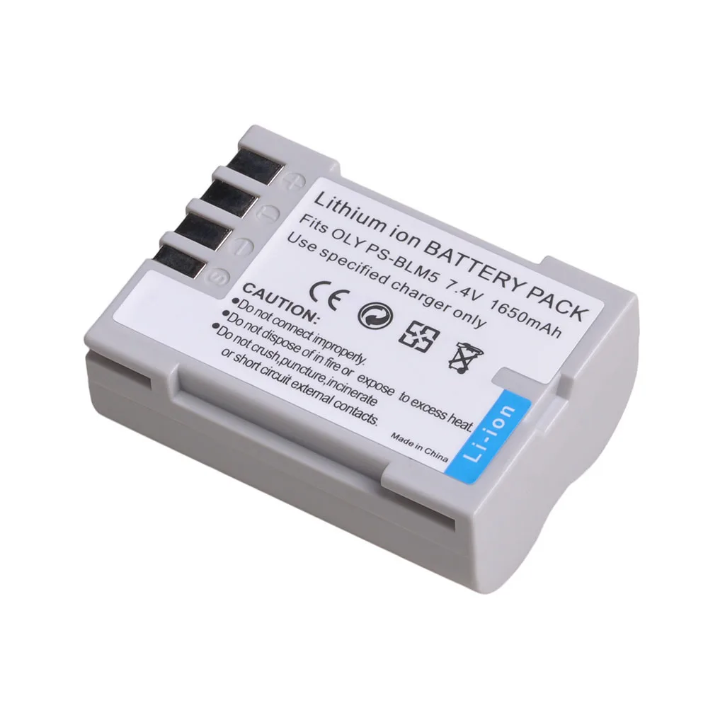 3 шт. PS-BLM5 PSBLM5 Камера аккумулятор для Olympus C-8080 C-7070 C-5060 E1 E500 E330 E3 E520 E510 E300 Камера