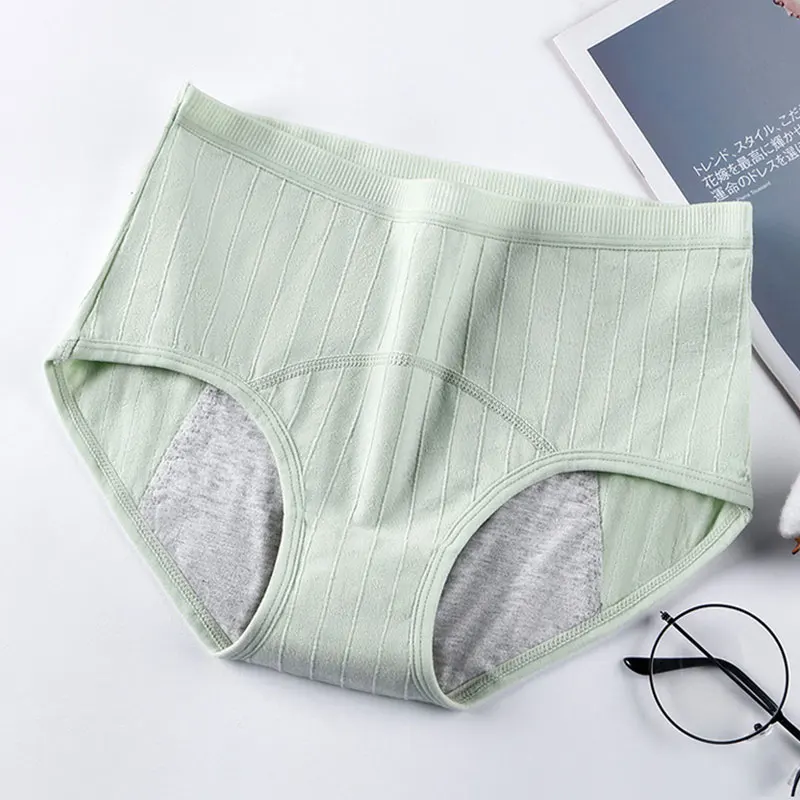 Leak Proof Menstrual Panties For Menstruation Women Sexy Period Underwear  Physiological Pants Incontinence Cotton Briefs Pocket