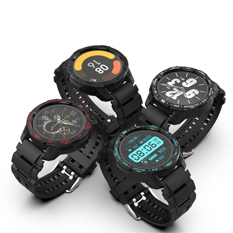 Protector Smartwatch Case Shell Frame For Xiaomi Mi Watch Color 2 Smart  Watch Color2 Protective Bumper Cover|Smart Accessories| - AliExpress