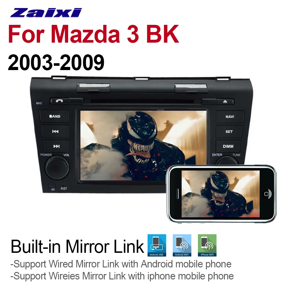 Android 9,0 автомобильный DVD для Mazda 3 BK 2003 2004 2005 2006 2007 2008 2009 4G Автомобильный мультимедийный Bluetooth wifi BT DVD