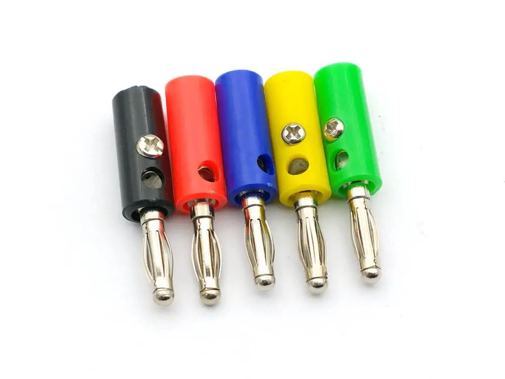100 шт. 4 мм Штекерный адаптер типа банан|adapter|adapter plugadapter connector |