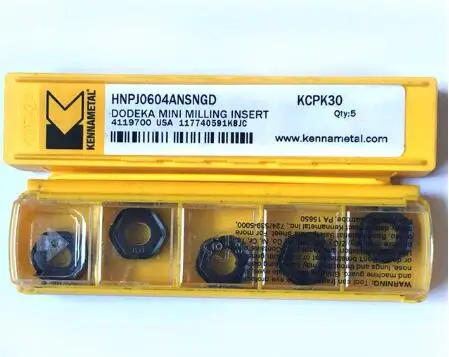 HNPJ0604ANSNGD KCPK30 Kennametal твердосплавный режущий инструмент вставка для ЧПУ держатель бар 5p