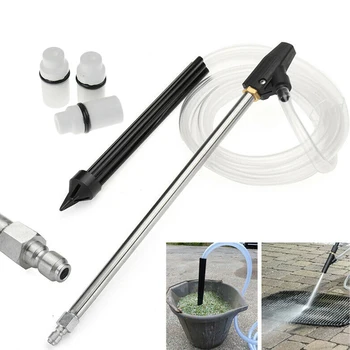 

Sandblaster Pressure Washer Sand Wet Blasting Lance kit Nozzle 1/4 Quick Connect