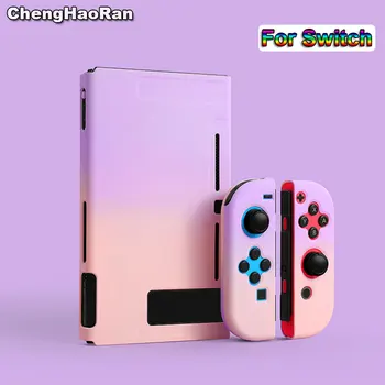 

ChengHaoRan Shell Gradient Color Protective Case Controller Hard Housing Full Cover Shell For Nintendo Switch NS Game Console
