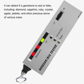 

Diamond Selector Gem Tester Pen Detector Moissan Battery Powered High Accuracy Professional Portable Jewelry Tool Plastic Jade