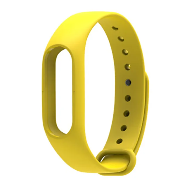 For Mi Band 2 Strap Replacement Bracelet For Xiaomi Band 2 Print Silicone Universal Wristband Colorful Waterproof Watch Band Yellow